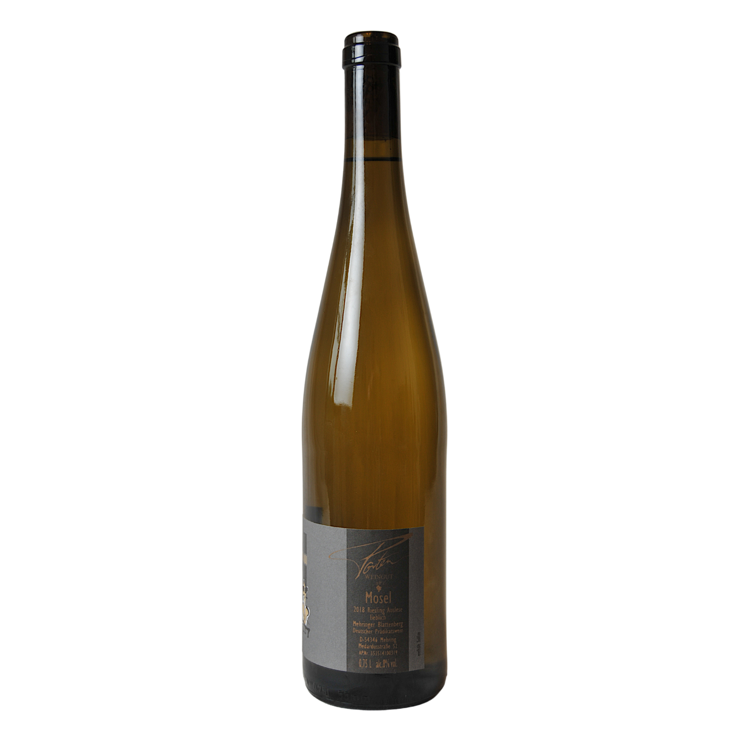 2018 Bio Riesling Auslese, lieblich - Edition 101