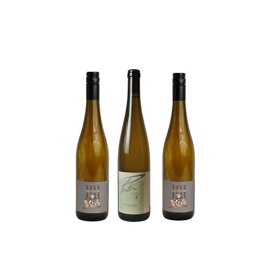 3er Paket: 2018 / 2019 / 2020 Bio Weißburgunder